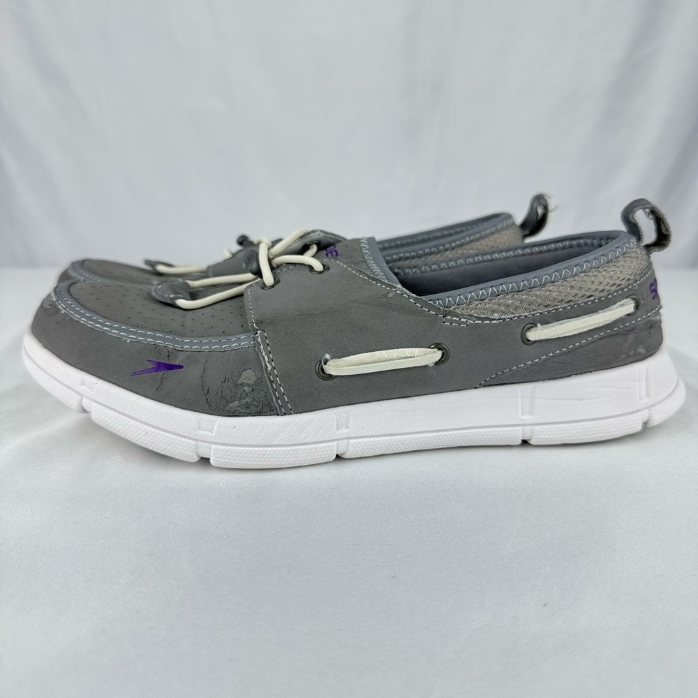 Speedo Gray Port Water Boat Shoes for Women - Picture 5 of 8